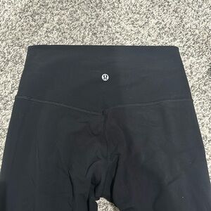 Black Lululemon Align pant 25”
